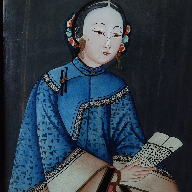 unknown artist
reverse Painting on Glass